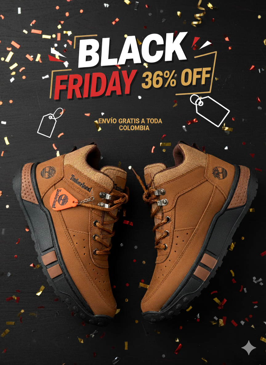 (BOTA TIMBERLAND EN DESCUENTO DE BLACK FRIDAY) + REGALO SORPRESA SÓLO POR HOY